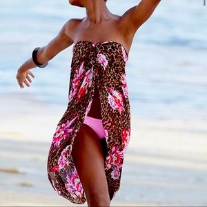 Brand new with tags Victoria’s Secret print sarong
